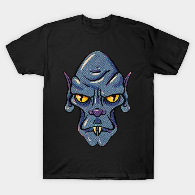 Nosferatu vampire retro vintage T-Shirt by SlinkSkull